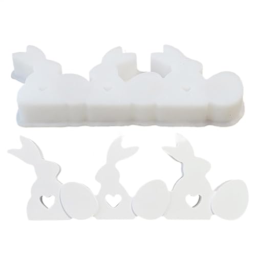 -Gussform, Hasenei-Statue, Silikonform – Zuhause, Schule, Studio, Anfänger, Kunst, leicht zu lösen, Epoxidharz-Form für Fondant, Schokolade -Gussform, Hasenei-Statue, Silikonform – Zuhause, Schule, Studio, Anfänger, Kunst, leicht zu lösen, Epoxidharz-Form für Fondant, Schokolade von LearnLyrics