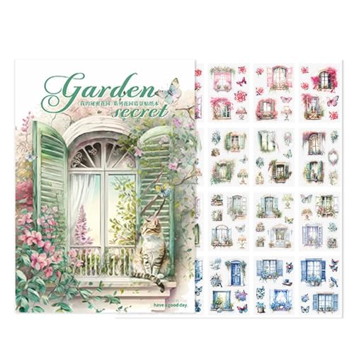 Journal Sticker Book – Aufkleber-Set für ästhetische Planer für Scrapbooking, dekorative Schreibwaren-Aufkleber | Niedliche Themendesigns, täglicher Gebrauch von Organisatoren Journal Sticker Book – Aufkleber-Set für ästhetische Planer für Scrapbooking, dekorative Schreibwaren-Aufkleber | Niedliche Themendesigns, täglicher Gebrauch von Organisatoren von LearnLyrics