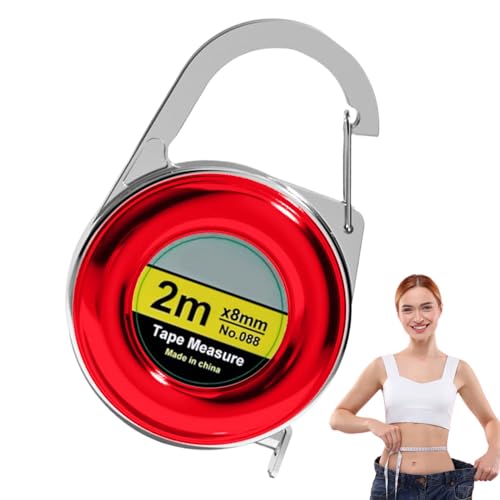 Kleines Maßband, Körpermaßband, einziehbar, Taschenmessung, Messung der Größe auf der genauen Skala, zur Messung der Körpermessung Kleines Maßband, Körpermaßband, einziehbar, Taschenmessung, Messung der Größe auf der genauen Skala, zur Messung der Körpermessung von LearnLyrics