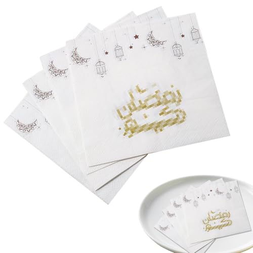 Dinner Napkins | Papierservietten, sehr saugfähig, 2-lagig, Dekoration für Abendessen, dekorative Stoffservietten für Kunsthandwerk von LearnLyrics