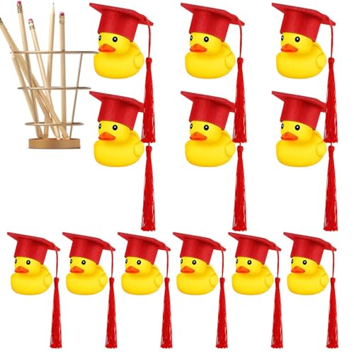Entenhut mit niedlichem Entenverschluss, mit schwarzem Endhut, Geschenk für Geburtstagsfeier, Dekoration von Gastgeschenken, Partys, Abschlussfeiern von LearnLyrics