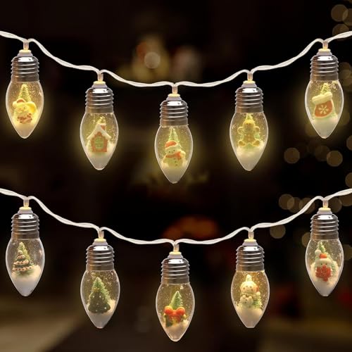 LearnLyrics LED Weihnachtslichterkette, LED Weihnachtsbaum Lichterkette, Lichterkette, Urlaub Lichterkette für Schlafzimmer, Wohnzimmer, Veranda LearnLyrics LED Weihnachtslichterkette, LED Weihnachtsbaum Lichterkette, Lichterkette, Urlaub Lichterkette für Schlafzimmer, Wohnzimmer, Veranda von LearnLyrics
