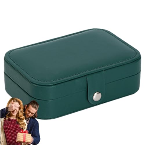 LearnLyrics Reise-Schmuckorganizer, Schmuckkästchen für unterwegs, leichte Schmuckschatulle aus PU-Leder | Schmuckständer, mehrere Gitter und Organizer für Schmuck LearnLyrics Reise-Schmuckorganizer, Schmuckkästchen für unterwegs, leichte Schmuckschatulle aus PU-Leder | Schmuckständer, mehrere Gitter und Organizer für Schmuck von LearnLyrics