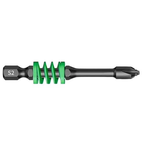 Magnetische Bohrkopf Bits - Kreuzkopf Bit Verlängerung, Regenbogenfeder Magnethalter | Rutschfeste Präzisionsaufnahme Adapter, Elektrische Bohrverlängerung Bit, 5-Zonen Bitaufsatz für Heimwerker Elekt von LearnLyrics