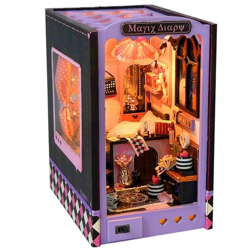 Miniatur-Set für Buchecken, Puppenhaus-Set, Miniatur-Puppenhaus, Puppenhaus, Puppenhaus, Spielzeug, Miniatur-Modell, präzise geschnitten, für Büro, Wohnzimmer, Schlafzimmer Miniatur-Set für Buchecken, Puppenhaus-Set, Miniatur-Puppenhaus, Puppenhaus, Puppenhaus, Spielzeug, Miniatur-Modell, präzise geschnitten, für Büro, Wohnzimmer, Schlafzimmer von LearnLyrics