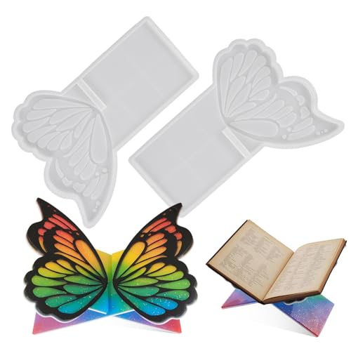 Schmetterlingsformen aus Silikon – Kristall-Epoxidharz, Schmetterlings-Harz-Gussformen, Bücherregal-Form, Halterung, Spiegel, Silikonform, Musik, Bücherregal-Form für Schreibtisch, Buch-Display, Lesen Schmetterlingsformen aus Silikon – Kristall-Epoxidharz, Schmetterlings-Harz-Gussformen, Bücherregal-Form, Halterung, Spiegel, Silikonform, Musik, Bücherregal-Form für Schreibtisch, Buch-Display, Lesen von LearnLyrics