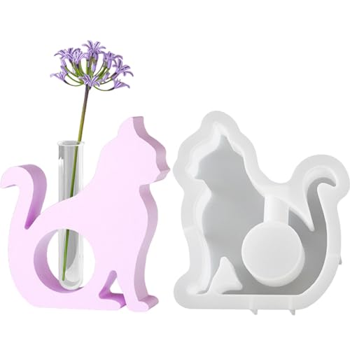 Silikonform für Anzuchtstation, niedliche Katzenvase, Silikonform, Vase, Epoxidharz, Formen für Bastelarbeiten, Dired Blumen, Konservierungsbehälter, Heimdekoration Silikonform für Anzuchtstation, niedliche Katzenvase, Silikonform, Vase, Epoxidharz, Formen für Bastelarbeiten, Dired Blumen, Konservierungsbehälter, Heimdekoration von LearnLyrics