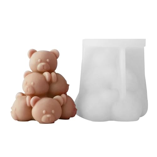 Tierharz-Formen | Schreibtisch-Ornament-Bastel-Mold, Kerzenherstellung, Formen für Tischdekoration, stapelbarer Bär, Katze, Epoxidharz-Gussform Tierharz-Formen | Schreibtisch-Ornament-Bastel-Mold, Kerzenherstellung, Formen für Tischdekoration, stapelbarer Bär, Katze, Epoxidharz-Gussform von LearnLyrics