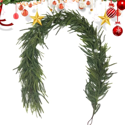 Weihnachtsgirlande für den Außenbereich – festlicher Fensterkranz – festliche Girlande für Tisch Küche Tür Kamin Fenster Weihnachtsgirlande für den Außenbereich – festlicher Fensterkranz – festliche Girlande für Tisch Küche Tür Kamin Fenster von LearnLyrics