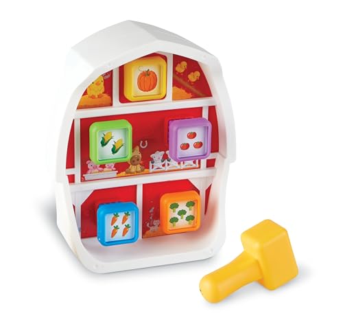 Learning Resources Bauernhof Werkbank, 3 Stück, ab 18 Monate, Spielzeug zum Hämmern & Nageln, Vorschule Lernaktivitäten, Spielzeug für Kleinkinder, Montessori-Spielzeug Learning Resources Bauernhof Werkbank, 3 Stück, ab 18 Monate, Spielzeug zum Hämmern & Nageln, Vorschule Lernaktivitäten, Spielzeug für Kleinkinder, Montessori-Spielzeug von Learning Resources