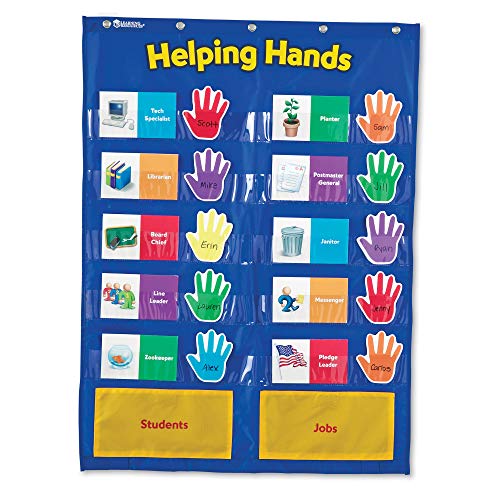 Lernmittel LER2903 Pocket-Diagramm Helping Hands von Learning Resources