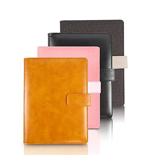 LIFEBOARD® PREMIUM Ringbuch DIN A5 - Nachfüllbar ohne Papier - Notizbuch - Organizer - Terminplaner - Kalender - Journal - Rezeptbuch - Tagebuch - Reisetagebuch - 6er Lochung braun by ENDLICH ERFOLG von LIFEBOARD