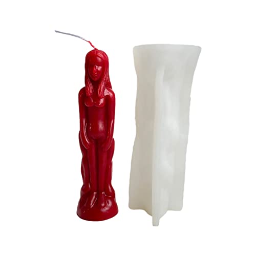 Lecerrot Kerzenform, stehende Männer und Frauen geformte Silikonform, humanoide Silikonform, Zubehör zur Kerzenherstellung für -Ornamente, Wohnkultur-Gießform für Paraffin, Wachs, Bienenwachskerzen Lecerrot Kerzenform, stehende Männer und Frauen geformte Silikonform, humanoide Silikonform, Zubehör zur Kerzenherstellung für -Ornamente, Wohnkultur-Gießform für Paraffin, Wachs, Bienenwachskerzen von Lecerrot