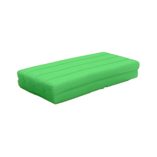 Modelliermasse 150 g – Sparpack – lufttrocknend – Ideal für Kinder und Erwachsene – Kreativität und DIY – Künstlerbedarf (13 grün) von Leddy Living
