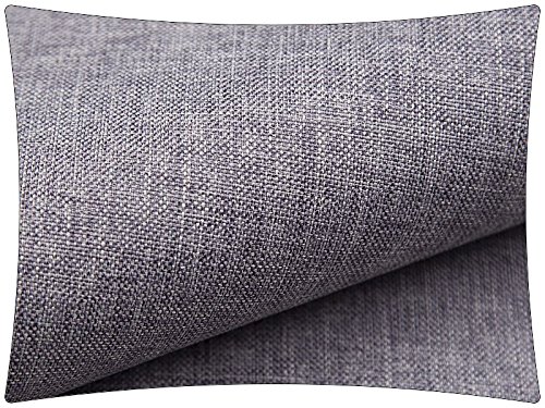 2,5 Meter Polsterstoff Lux 05 Hellgrau (250cm x 140cm am Stück) Möbelstoff von Lederkonzept