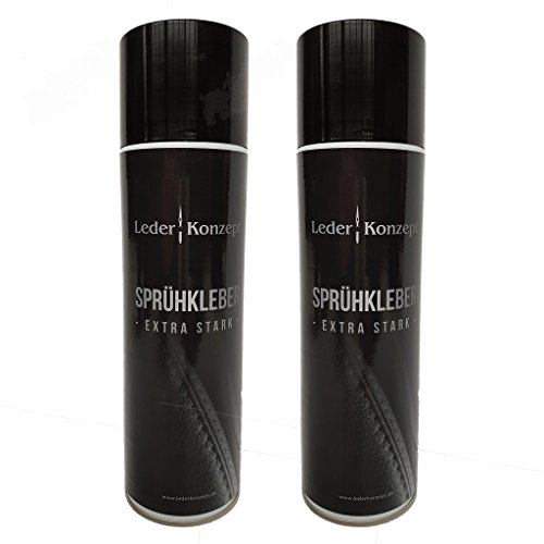 2 x 500ml Sprühkleber Industriekleber von Lederkonzept