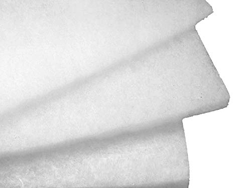 Lederkonzept Polsterwatte Vlieswatte Volumenvlies 1,5m breit 3 cm Stark 300g/m von Lederkonzept