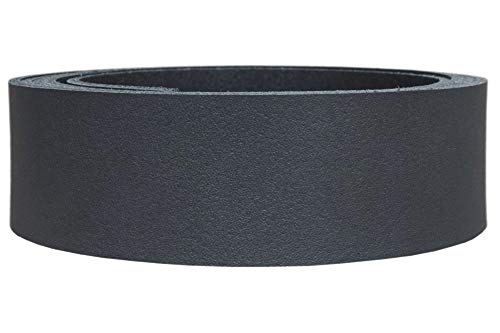 Lederriemen Rindsleder 'Basic', Gürtelleder, Rindleder, Lederband, Farbe:dunkelgrau 2.5mm, Breite:2cm breit von Lederriemen.com