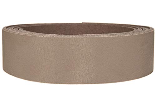 Lederriemen Rindsleder 'Pull Up', in vielen Farben, Gürtelleder, Lederstreifen, Farbe:taupe, Breite:4cm breit von Lederriemen.com