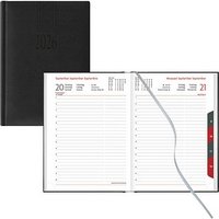 Lediberg Buchkalender Tagesplaner 2026 schwarz Lediberg Buchkalender Tagesplaner 2026 schwarz von Lediberg