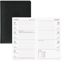 Lediberg Taschenkalender Wochenplaner 2026 schwarz Lediberg Taschenkalender Wochenplaner 2026 schwarz von Lediberg