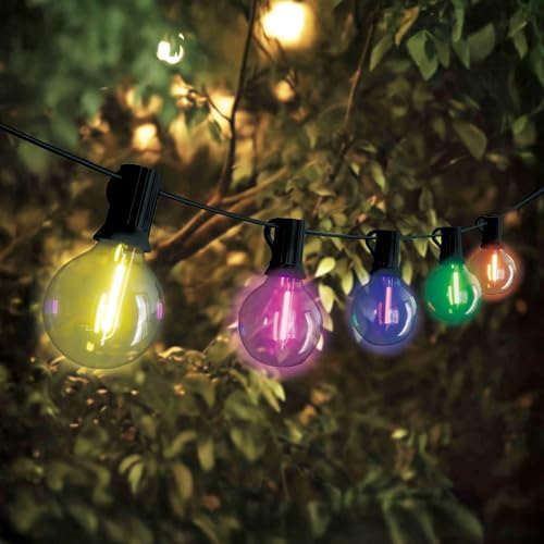 Ledvion - LED Lichterkette 17M + 3M Anschlusskabel, Inkl. 30 E27 LED Lampen, IP44, Koppelbar, Nachhaltig und Sicher Ledvion - LED Lichterkette 17M + 3M Anschlusskabel, Inkl. 30 E27 LED Lampen, IP44, Koppelbar, Nachhaltig und Sicher von Ledvion