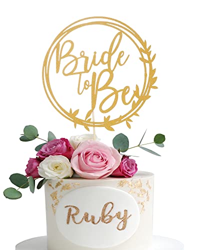 Tortenaufsatz "Bride To Be" – elegante Brautdusche & Junggesellinnenabschied-Dekoration – Glitzer-Tafelaufsatz für Hochzeitsfeier Tortenaufsatz "Bride To Be" – elegante Brautdusche & Junggesellinnenabschied-Dekoration – Glitzer-Tafelaufsatz für Hochzeitsfeier von LeeLeeAn