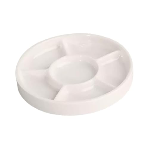 LeeQinersw Mischen von Farben Farbwanne Behälter Farbmischwanne 6 Gitterplatte Moderne Malerei Färbung Waschbare Aquarellfarbpalette, Ohne Deckel LeeQinersw Mischen von Farben Farbwanne Behälter Farbmischwanne 6 Gitterplatte Moderne Malerei Färbung Waschbare Aquarellfarbpalette, Ohne Deckel von LeeQinersw