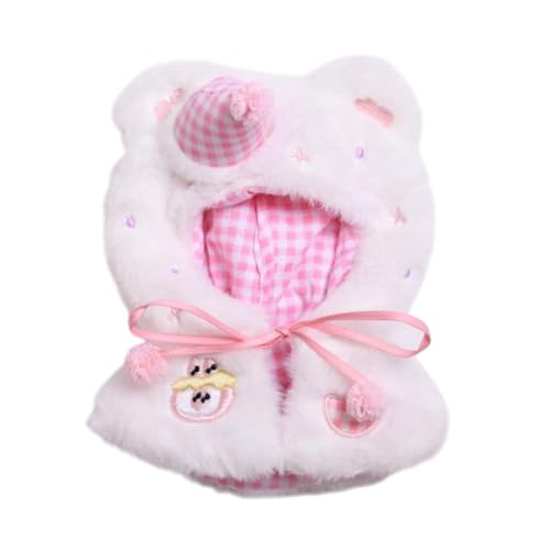 LeeQinersw Plüschpuppe Kleidung Dolls Umhang für 15-17 cm Puppen entzückende gefüllte Figuren Spielzeug Puppe Kleid weiche Kostüme ACCS Doll Kleidung, Rosa LeeQinersw Plüschpuppe Kleidung Dolls Umhang für 15-17 cm Puppen entzückende gefüllte Figuren Spielzeug Puppe Kleid weiche Kostüme ACCS Doll Kleidung, Rosa von LeeQinersw