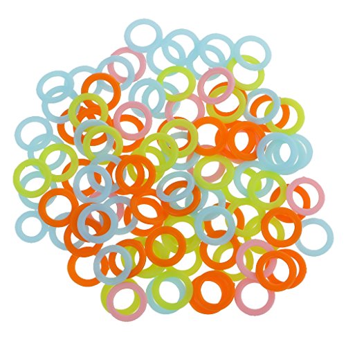 100 Stück Kunststoff DIY Häkelring Kreis Haken Werkzeug für Handtasche Autositz 1,2 cm 100 Stück Kunststoff DIY Häkelring Kreis Haken Werkzeug für Handtasche Autositz 1,2 cm von Leeadwaey