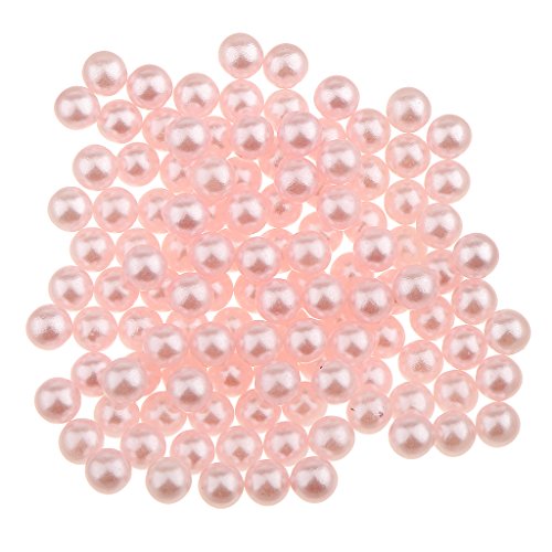 150 Stück Kunstperlen ohne Loch ABS Kunststoff Charm DIY lose Perlen rosa 150 Stück Kunstperlen ohne Loch ABS Kunststoff Charm DIY lose Perlen rosa von Leeadwaey