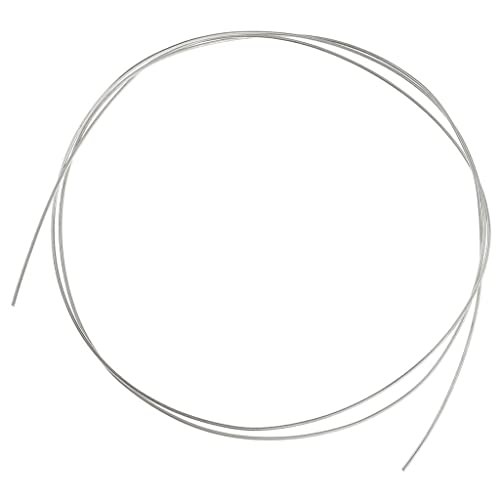 50 cm 925 Sterling Silber Draht für Schmuckherstellung, Perlendraht, 0,5 mm 50 cm 925 Sterling Silber Draht für Schmuckherstellung, Perlendraht, 0,5 mm von Leeadwaey