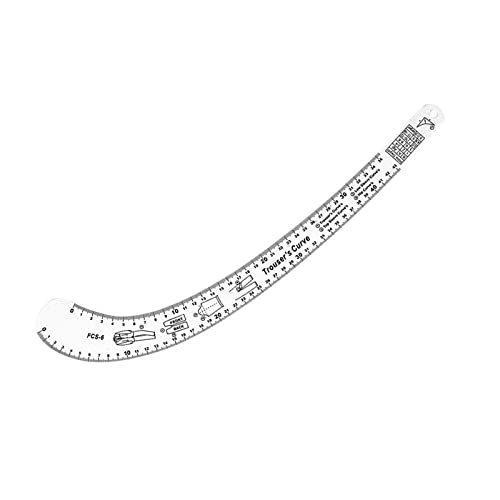 Französisches Kurvenlineal zum Nähen von Hosen, modisches Design, geschwungene Hose von Leeadwaey