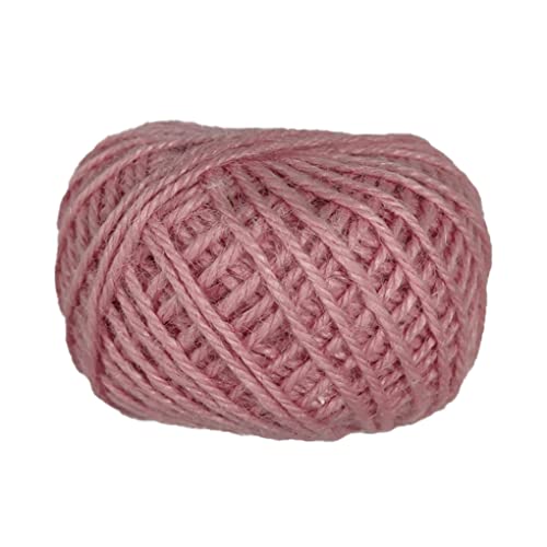 Hochzeits-Party-Bankett, gedrehtes Juteband, Schnur, Nähgarn, Seile, Dekoration, Verpackungsschnüre, DIY, Basteln, 50 m, Rosa Hochzeits-Party-Bankett, gedrehtes Juteband, Schnur, Nähgarn, Seile, Dekoration, Verpackungsschnüre, DIY, Basteln, 50 m, Rosa von Leeadwaey