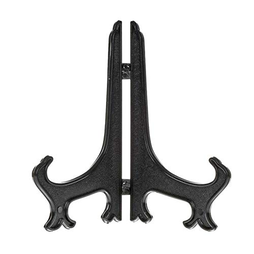 Klappbarer Tellerständer aus Kunststoff für Gemälde, Ausstellungsregal, Tischplattenhalter, Staffelei, Büro, Wohnheim, Küche, Innenzubehör, 7,6 cm Klappbarer Tellerständer aus Kunststoff für Gemälde, Ausstellungsregal, Tischplattenhalter, Staffelei, Büro, Wohnheim, Küche, Innenzubehör, 7,6 cm von Leeadwaey