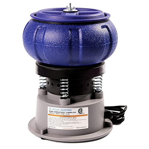Leegol Electric Vibrations-Becher, 2,3 kg, Polieren von kleinen Metallteilen (2,3 kg Becher) von Leegol Electric