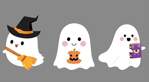 Leetous Halloween-Dekorationen – Geister aus Holz Leetous Halloween-Dekorationen – Geister aus Holz von Leetous