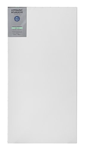 Lefranc Bourgeois 111253 Keilrahmen aus 100% Leinen in Premium Qualität, gebrauchsfertig Grundiert mit Titandioxid Gesso, seitlich genagelt auf massivem Kiefernholz - 60x120cm Lefranc Bourgeois 111253 Keilrahmen aus 100% Leinen in Premium Qualität, gebrauchsfertig Grundiert mit Titandioxid Gesso, seitlich genagelt auf massivem Kiefernholz - 60x120cm von Lefranc Bourgeois