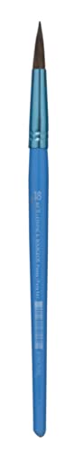 Lefranc & Bourgeois 175138 Kinder - Pinsel aus Ponyhaar, Rundpinsel - Nr.18 - für Tempera, Acrylfarbe, Tusche und Aquarellfarbe von Lefranc Bourgeois