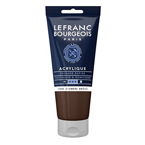 Lefranc Bourgeois 300356 Fine Acrylfarbe - Umbra Gebrannt, 80ml Tube, cremige Acrylfarbe auf Wasserbasis, schnell trocknend, lichtecht, wasserfest Lefranc Bourgeois 300356 Fine Acrylfarbe - Umbra Gebrannt, 80ml Tube, cremige Acrylfarbe auf Wasserbasis, schnell trocknend, lichtecht, wasserfest von Lefranc Bourgeois