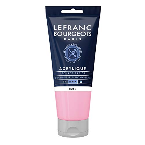 Lefranc Bourgeois 300436 Fine Acrylfarbe - Rosa, 750ml Flasche, cremige Acrylfarbe auf Wasserbasis, schnell trocknend, lichtecht, wasserfest Lefranc Bourgeois 300436 Fine Acrylfarbe - Rosa, 750ml Flasche, cremige Acrylfarbe auf Wasserbasis, schnell trocknend, lichtecht, wasserfest von Lefranc Bourgeois