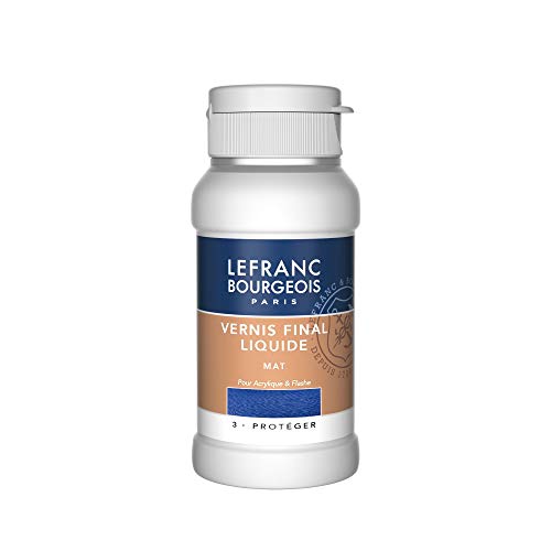 Lefranc Bourgeois 300673 LB Matter Firnis 120ml Malmittel, Acrylfarbe, Transparent, 120 ml (1er Pack) Lefranc Bourgeois 300673 LB Matter Firnis 120ml Malmittel, Acrylfarbe, Transparent, 120 ml (1er Pack) von Lefranc Bourgeois