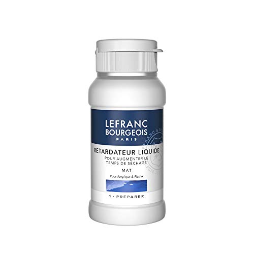 Lefranc & Bourgeois 300677 flüssiger Trocknungsverzögerer, für Acrylfarben - erhöht die Trocknungszeit, matt, 120ml Flasche Transparent Lefranc & Bourgeois 300677 flüssiger Trocknungsverzögerer, für Acrylfarben - erhöht die Trocknungszeit, matt, 120ml Flasche Transparent von Lefranc Bourgeois