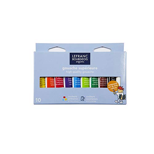 Lefranc & Bourgeois 807492 Schulfarben Gouache in 20ml Tuben, gebrauchsfertig, hohe Deckkraft, intensive Leuchtkraft, hohe Ergiebigkeit Lefranc & Bourgeois 807492 Schulfarben Gouache in 20ml Tuben, gebrauchsfertig, hohe Deckkraft, intensive Leuchtkraft, hohe Ergiebigkeit von Lefranc Bourgeois