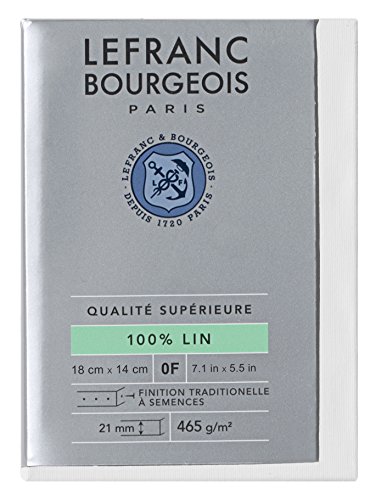 Lefranc & Bourgeois 111188 Keilrahmen aus 100% Leinen in Premium Qualität, gebrauchsfertig Grundiert mit Titandioxid Gesso, seitlich genagelt auf massivem Kiefernholz - 0F von Lefranc Bourgeois