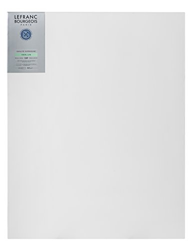Lefranc Bourgeois 111191 Keilrahmen aus 100% Leinen in Premium Qualität, gebrauchsfertig Grundiert mit Titandioxid Gesso, seitlich genagelt auf massivem Kiefernholz - 120F Lefranc Bourgeois 111191 Keilrahmen aus 100% Leinen in Premium Qualität, gebrauchsfertig Grundiert mit Titandioxid Gesso, seitlich genagelt auf massivem Kiefernholz - 120F von Lefranc Bourgeois