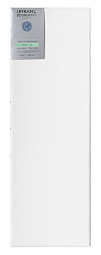 Lefranc Bourgeois 111249 Keilrahmen aus 100% Leinen in Premium Qualität, gebrauchsfertig Grundiert mit Titandioxid Gesso, seitlich genagelt auf massivem Kiefernholz - 20x60cm Lefranc Bourgeois 111249 Keilrahmen aus 100% Leinen in Premium Qualität, gebrauchsfertig Grundiert mit Titandioxid Gesso, seitlich genagelt auf massivem Kiefernholz - 20x60cm von Lefranc Bourgeois