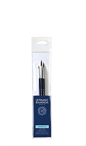 Lefranc Bourgeois 300244 Malpinsel, Mehrfarbig, 3 Pinsel Lefranc Bourgeois 300244 Malpinsel, Mehrfarbig, 3 Pinsel von Lefranc Bourgeois