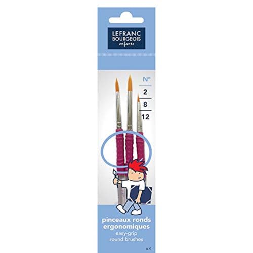 Lefranc Bourgeois 807321 Kinderpinsel, Pinsel, Mehrfarbig, 19,7 x 5 x 0,5 cm Lefranc Bourgeois 807321 Kinderpinsel, Pinsel, Mehrfarbig, 19,7 x 5 x 0,5 cm von Lefranc Bourgeois