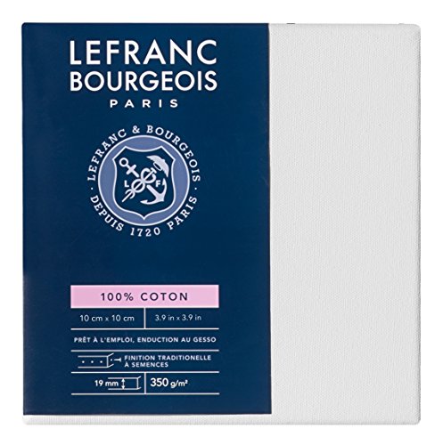 Lefranc Bourgeois 111126 Keilrahmen Serie - Klassisch, 100 % Baumwolle, 350g/m², Archivqualität, säurefrei für erhöhte Haltbarkeit, grundiert - 10x10cm Lefranc Bourgeois 111126 Keilrahmen Serie - Klassisch, 100 % Baumwolle, 350g/m², Archivqualität, säurefrei für erhöhte Haltbarkeit, grundiert - 10x10cm von Lefranc Bourgeois